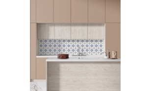 Διακοσμητικό πλακάκι με λουλούδια 